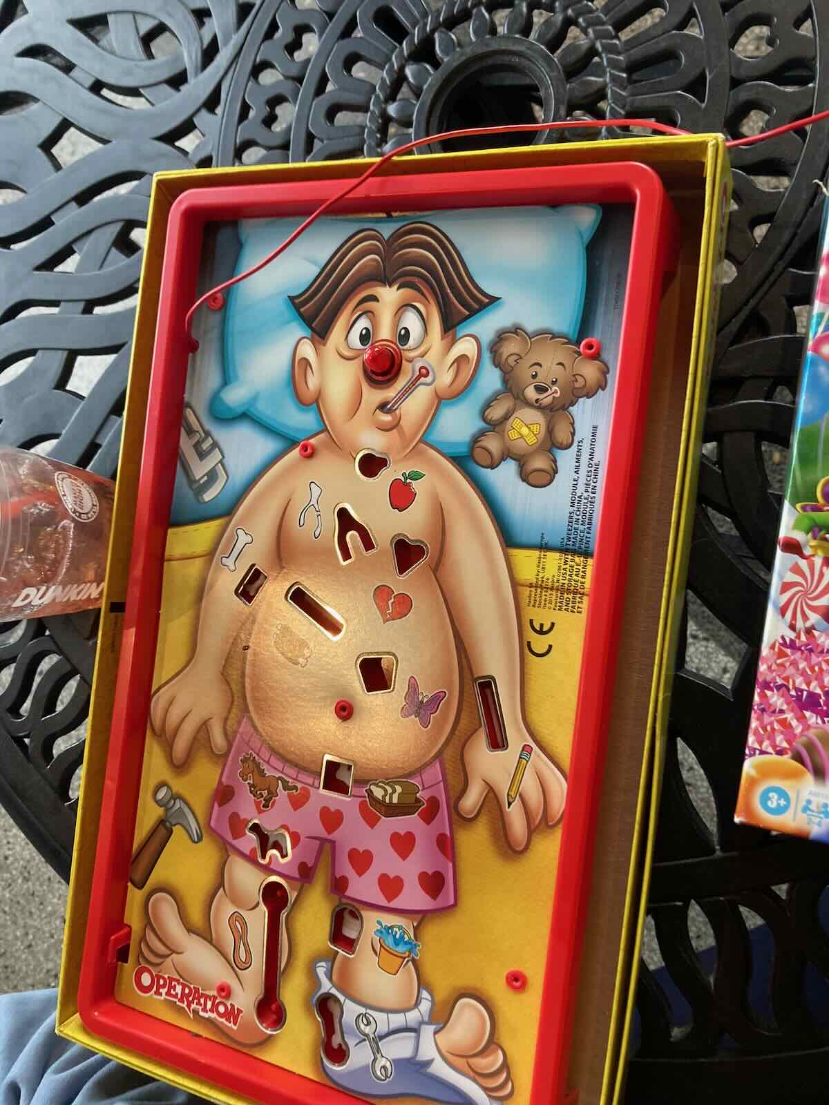 An Operation board game